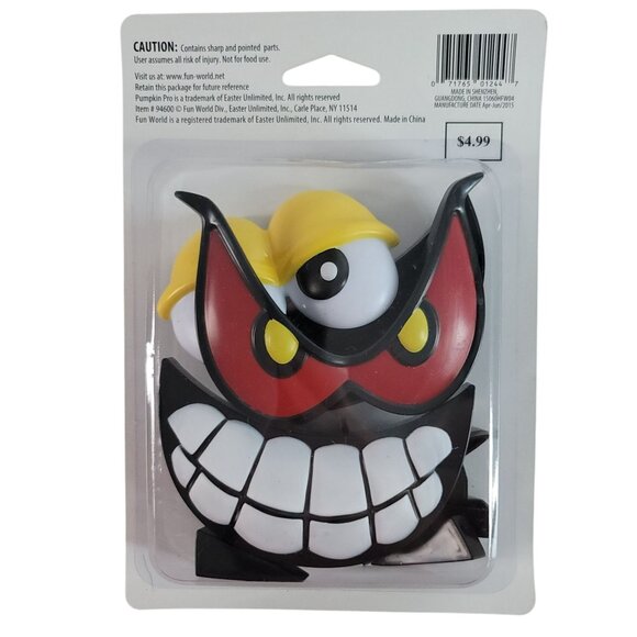 Halloween Carving Decorating Kits Lot Pumpkin Masters 2 Crazy Faces Paint NEW - Picture 10 of 10